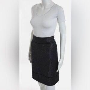 Theory Maia Z Polyphonic Metallic A-Line Skirt – Size 6